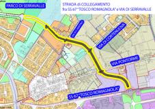 Empoli. Strada di Serravalle, c’è il progetto di fattibilità. Due rotatorie, pista ciclabile e marciapiedi