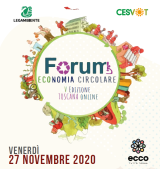 Venerdì 27 novembre da Officina Giovani di Prato, la V Edizione del Forum dell’Economia Circolare in Toscana