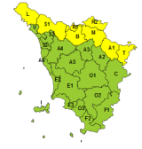 Toscana. Maltempo, codice giallo per ghiaccio dalle 18 di oggi, venerdì 15 gennaio a tutto domani, sabato 16 gennaio