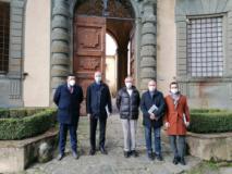 Giornata della Memoria, il direttore degli Uffizi in visita al Castello di Montegufoni e al Museo d'Arte Sacra di Montespertoli