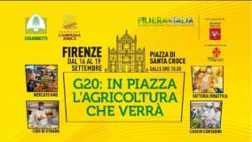 Firenze. I grandi del G20 a scuola dai contadini in piazza Santa Croce