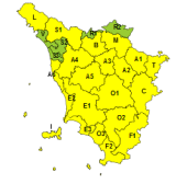 Vento, codice giallo esteso a quasi tutta la regione