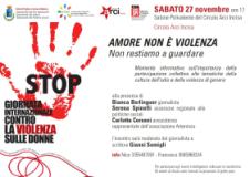 Locandina evento - no alla violenza di genere