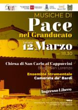 Musiche di Pace nella Chiesa di San Carlo ai Cappuccini. La Camerata de' Bardi per la Festa della Toscana