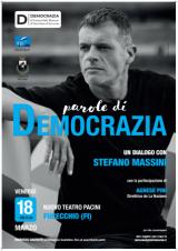 Stefano Massini arriva al Teatro Pacini di Fucecchio per portare “Parole di Democrazia”