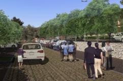 Firenze. Al via i lavori del nuovo parcheggio di Ponte a Mensola: in arrivo 100 posti auto, alberi e un tratto di marciapiede in via della Torre