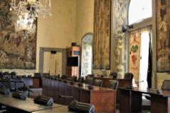 Sala Consiglio Città Metropolitana di Firenze (fonte foto ufficio stampa - redazione MET)
