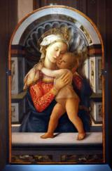 La Madonna con bambino di Filippo Lippi