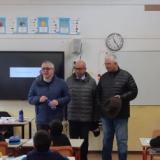 In foto il sindaco di Capraia e Limite Alessandro Giunti, il vice presidente di Acque Giancarlo Faenzi e il presidente di Acque Giuseppe Sardu (Fonte foto Comune di Capraia e Limite) 