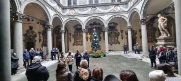 Gli auguri in Palazzo Medici Riccardi per il Natale 2022