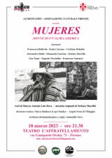 Le 'Mujeres' venerdì 10 marzo all'Affratellamento di Firenze