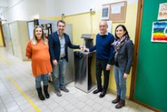 La Faggi Enrico spa dona tre fontanelli alta qualità per scuole medie sestesi