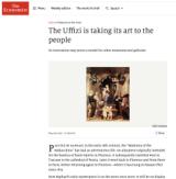 The Economist celebra gli Uffizi diffusi