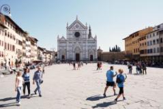 Piazza Santa Croce (Fonte foto Galleria dell'Accademia di Firenze)