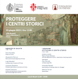Proteggere i centri storici. Convegno all’Università su progetto finanziato da Fondazione CR Firenze