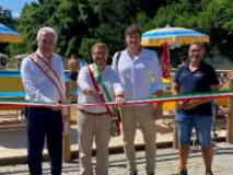 Piscina Vernio taglio nastro