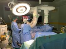 intervento chirurgico con il robot da Vinci (Fonte foto Ausl Toscana Centro)