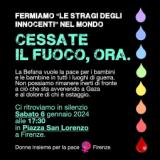 Manifestazione organizzata da «Donne insieme per la Pace Firenze» per il cessate il fuoco