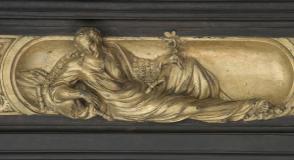 Eva rappresentata nella Porta del Paradiso di Lorenzo Ghiberti (Fonte foto Museo dell'Opera del Duomo)