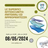 “Le superfici antidecubito: materiali e appropriatezza”. Il corso dell’Ordine degli infermieri di Firenze e Pistoia