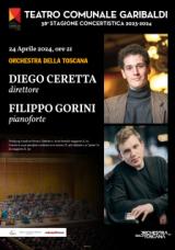 Una serata con Mozart e l’Orchestra della Toscana al “Garibaldi” mercoledì 24 aprile