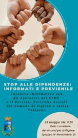 “Stop alle dipendenze: informati e previenile”: a Figline un incontro sui rischi legati all'età adolescenziale