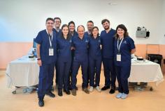 Team corso Chirurgia endoscopica basicranio Meyer Health Campus (Fonte foto Aou Meyer)