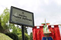 Vinci. Giardino Zeffirelli, uno spazio verde intitolato al grande regista fiorentino