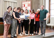 Studenti del Liceo Artistico di Porta Romana premiati al Concorso Buona Idea! 2024 (fonte foto Liceo Artistico Porta Romana)
