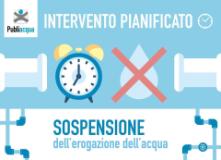 Publiacqua. Sospensione dell'erogazione idrica in alcune vie del Comune di Scandicci