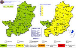 Allerta meteo: Codice Giallo per il 3 agosto