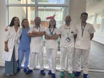 Staff medico che ha seguito Chiara (fonte foto da comunicato stampa)