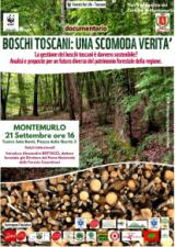 Locandina documentario boschi Montemurlo