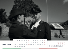 Una preview del calendario (Fonte Polizia di Stato)