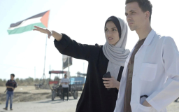 Erasmus in Gaza still dal film (Fonte Ufficio stampa Lorenzo Migno)