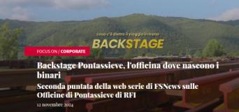 Backstage Pontassieve, l'officina dove nascono i binari