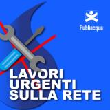 lavori urgenti sulla rete