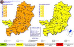 La situazione meteo nel territorio metropolitano fiorentino 