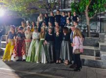 Aria Italiana nell'antica Olimpia (Foto da comunicato Liceo Artistico di Porta Romana)