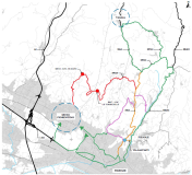 mappa percorsi alternativi come da pdf allegato