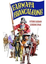 La locandina del film l'Armata Brancaleone diretto da Mario Monicelli 