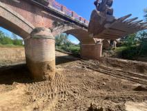 Inizio lavori ponte