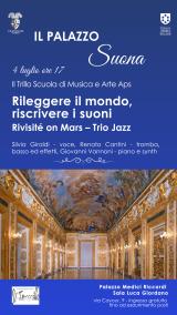 Locandina Il Palazzo Suona - Il Trillo Scuola di Musica e Arte Aps in concerto nella Sala degli Specchi di Palazzo Medici Riccardi 