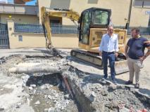 Montemurlo. Lavori sul tratto tombato del torrente Stregale, la prossima settimana la conclusione dei lavori e la riapertura di via Alighieri