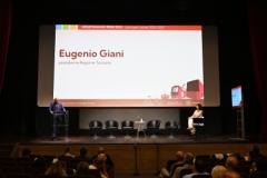 L’intervento del presidente Giani alla presentazione del monitoraggio Priim (fonte foto comunicato stampa)