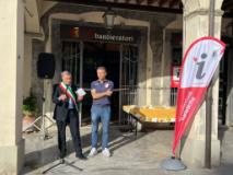 Un momento dell’inaugurazione 