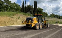  lLavori in corso sul primo tratto della variante  Variante di Grassina - Foto Regione Toscana 