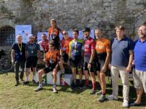 Un momento della premiazione dei vincitori delle varie categorie