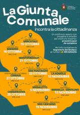 La Giunta comunale incontra i cittadini e le cittadine nelle frazioni