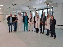 Foto di gruppo in Subintensiva (fonte foto comunicato stampa)